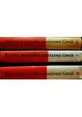 Kultura materialna starożytnej Grecji zarys Tom I do III