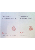 Insegnamenti di Giovanni Paolo Vol Tom IV Część 1 i 2