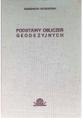 Podstawy Obliczeń geodezyjnych