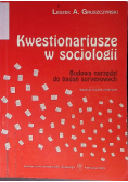 Kwestionariusze w socjologii
