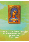 Relacja Duch Święty Maryja we współczesnej teologii katolickiej
