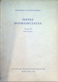 Fizyka doświadczalna Część IV