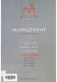 Management in english language teaching