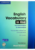 English Vocabulary in Use (+ CD)
