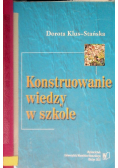 Konstruowanie wiedzy w szkole