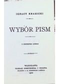 Krasicki Wybór pism