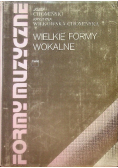 Wielkie formy wokalne