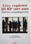 Elity rządowe III RP 1997-2004