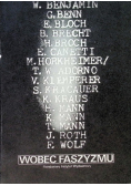 Wobec faszyzmu
