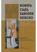 Kobieta ciąża zarodek dziecko