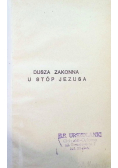 Dusza zakonna u stóp Jezusa 1938 r.