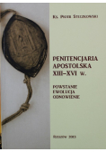Penitencjaria Apostolska XIII XVI w