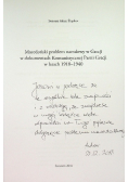 Macedoński problem narodowy w Grecji w dokumentach KPG 1918 - 1940