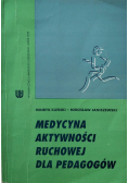 Medycyna aktywności ruchowej dla pedagogów
