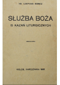 Służba Boża. 15 kazań liturgicznych, 1935 r.