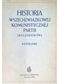 Historia wszechzwiązkowej komunistycznej partii ( Bolszewików ) Krótki kurs 1949 r.