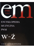 Encyklopedia muzyczna  W-Ż