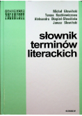 Słownik terminów literackich