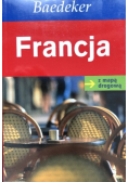 Francja z mapą drogową