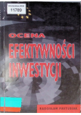 Ocena efektywności inwestycji