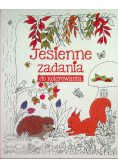 Jesienne zadania do kolorowania