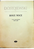 Białe noce i inne opowiadania 1848 - 1859