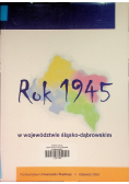 Rok 1945 w województwie śląsko dąbrowskim