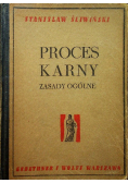 Proces karny, zasady ogólne, 1948r.