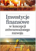 Inwestycje finansowe w koncepcji zrównoważonego rozwoju