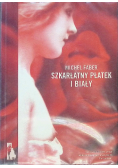 Szkarłaty płatek i biały