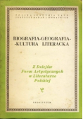 Biografia - Geografia - Kultura literacka