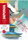 Japonia. Zagadkowe Rysunki. Kolorowanka Antystresowa.