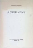 O pojęciu metody
