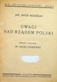 Uwagi nad Rządem Polski 1924 r.