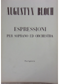 Espressioni per soprano ed orchestra