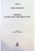 Książka której nikt nie przeczytał