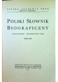 Polski Słownik Biograficzny Tom XVI