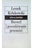 Husserl i poszukiwanie pewności