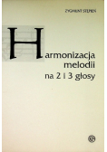 Harmonizacja melodii na 2 i 3 głosy