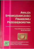 Analiza sprawozdawczości finansowej przedsiębiorstwa