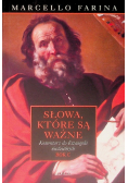 Słowa które są ważne Komentarze do Ewangelii niedzielnych Rok C