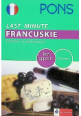 Last Minute Francuskie rozmówki ze słowniczkiem