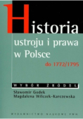 Historia ustroju i prawa w Polsce od 1772 - 1795