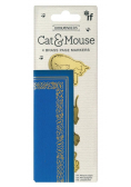 Bookminders CAT&MOUSE metalowe zakładki do książki