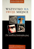 Wszystko ma swoje miejsce