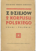 Z dziejów 2 korpusu polskiego