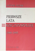 Pierwsze lata III Rzeczypospolitej 1989 1995