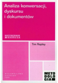 Analiza konwersacji dyskursu i dokumentów