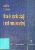 Historia administracji i myśli administracyjnej