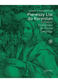Pierwszy List do Koryntian Katolicki komentarz do Pisma Świętego